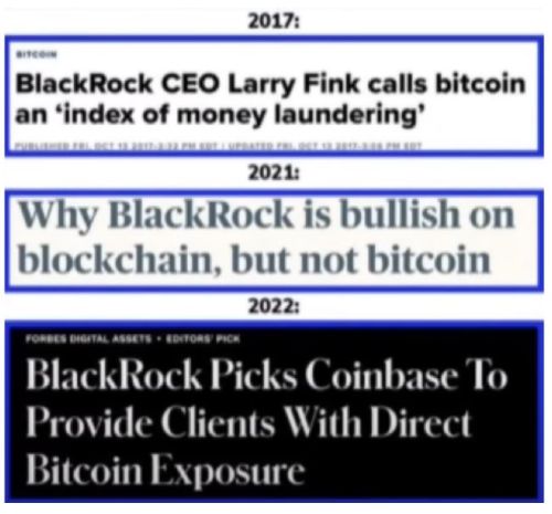 Le changement de position de Blackrock de 2017 à 2022
