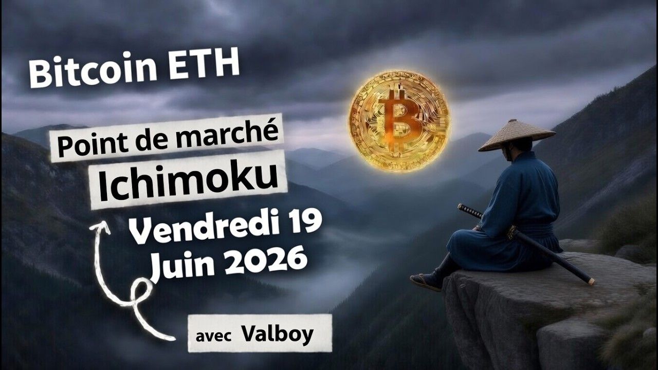 Point de marché Bitcoin, Eth de ce vendredi 19 Juin: Prix centré va t il tenir?