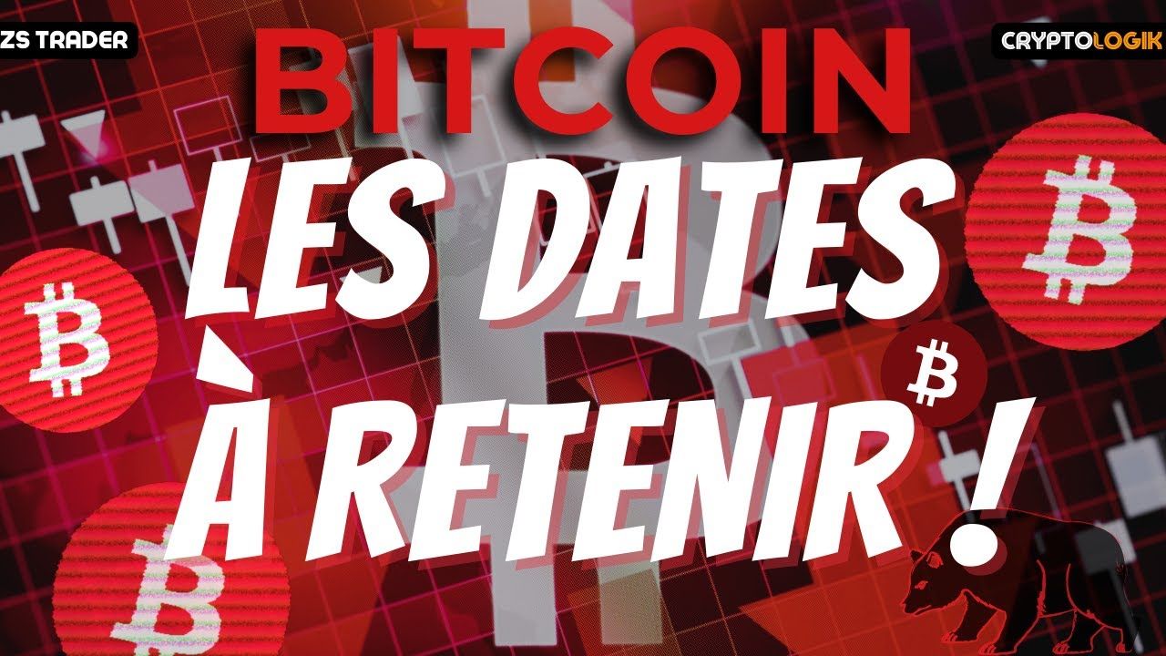 Bitcoin BTC Les dates importantes à court terme !